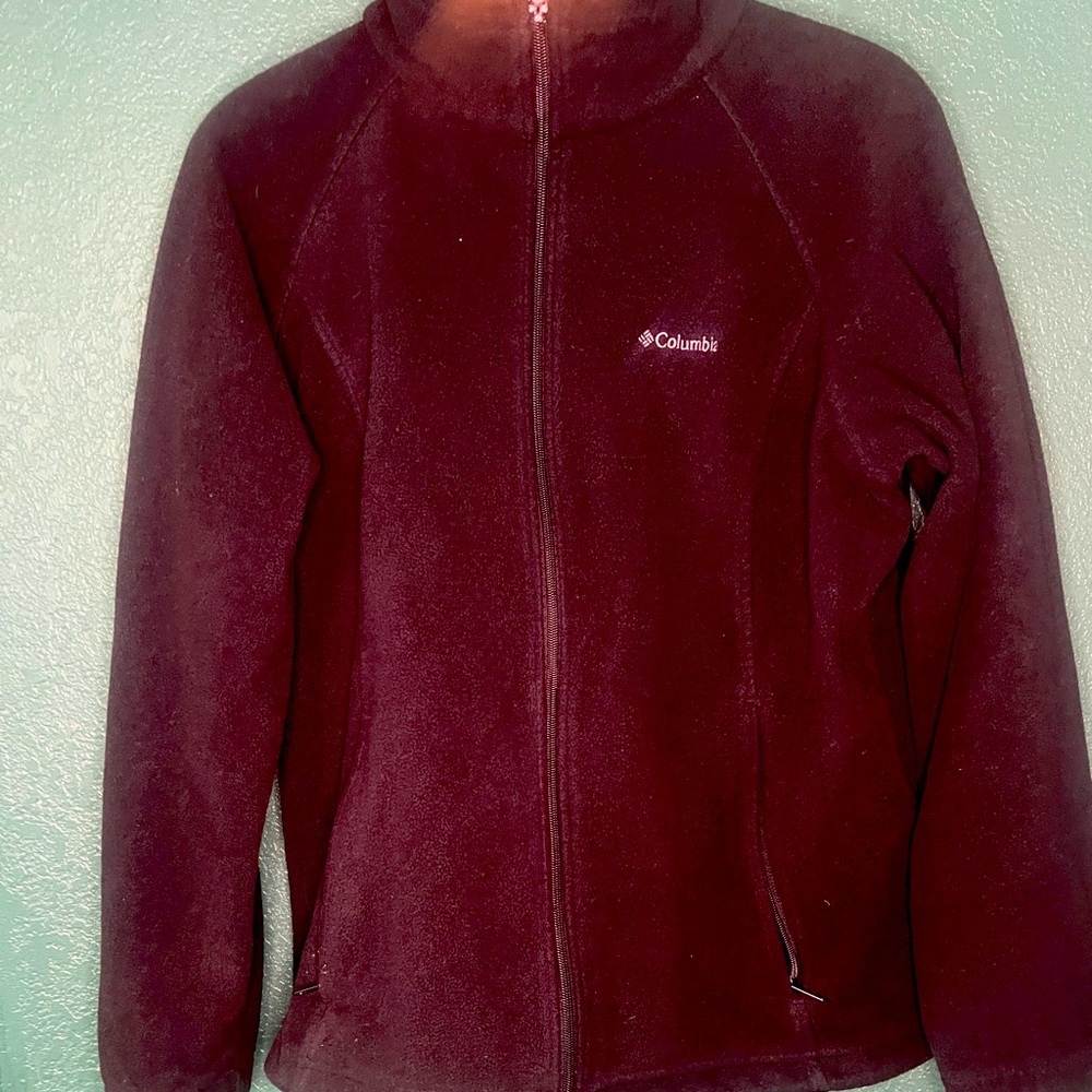 Black Columbia Fleece 1X